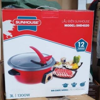 Nồi lẩu điện SunHouse