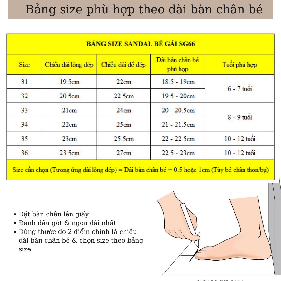 Dép sandal bé gái quai hậu êm siêu nhẹ kháng khuẩn cho trẻ em 6 - 12 tuổi đi học đi biển mùa hè chính hãng Urban SG66