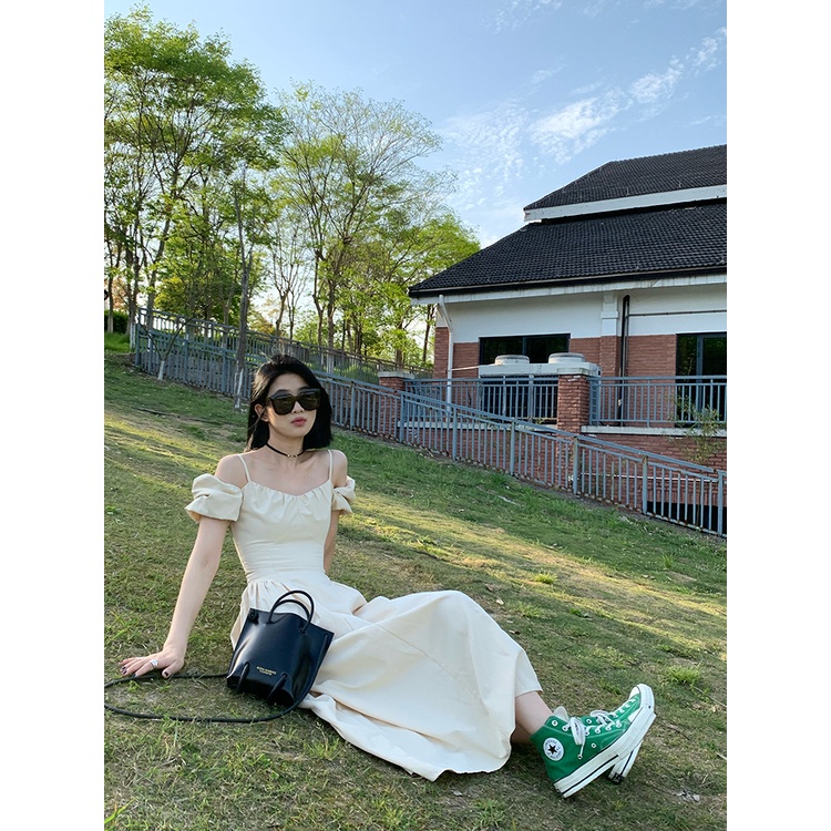 Đầm Công Chúa Tay Phồng Thời Trang Mùa Hè Cổ Điển Cho Nữ