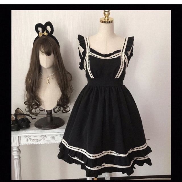 [có sẵn] Đầm / Váy Lolita JSK Musical Box (brand Sleep doll) | BigBuy360 - bigbuy360.vn