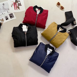 Áo bomber lót lông cừu