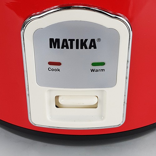 Nồi cơm điện 1.8L Matika MTK-1890 lòng nhôm phủ chống dính dễ chùi rửa