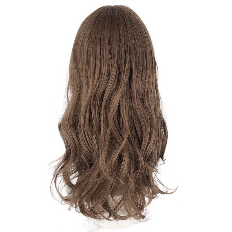 Tóc Giả Nguyên Đầu Xoăn Dài Phong Cách Hàn Quốc Siêu Đẹp