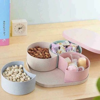 Khay mứt kẹo lúa mạch vuông