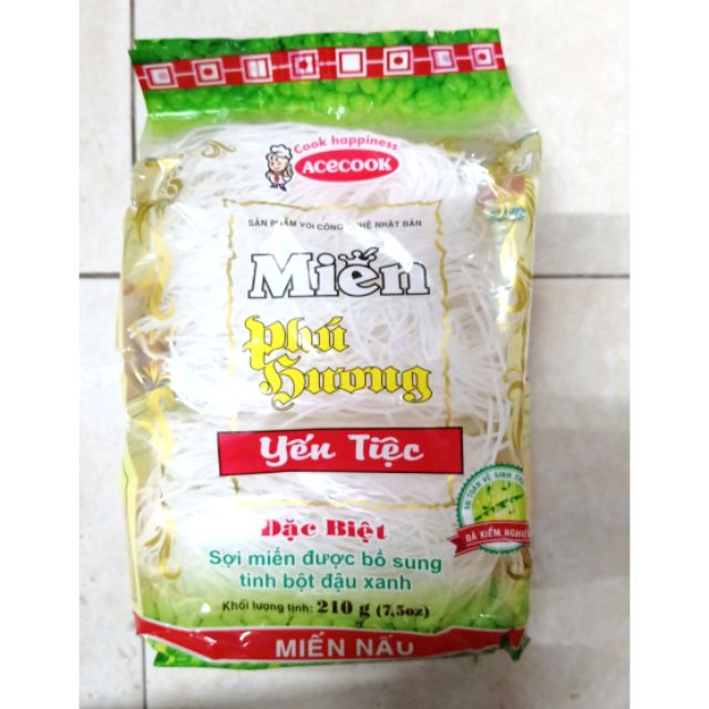 Miến đậu xanh Phú Hương 210g.