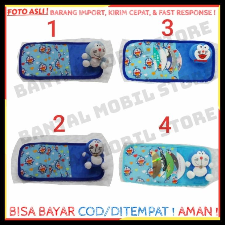 Hộp Đựng Đĩa Cd/Dvd/Vcd Phim Hoạt Hình Doraemon Đáng Yêu Tiện Dụng