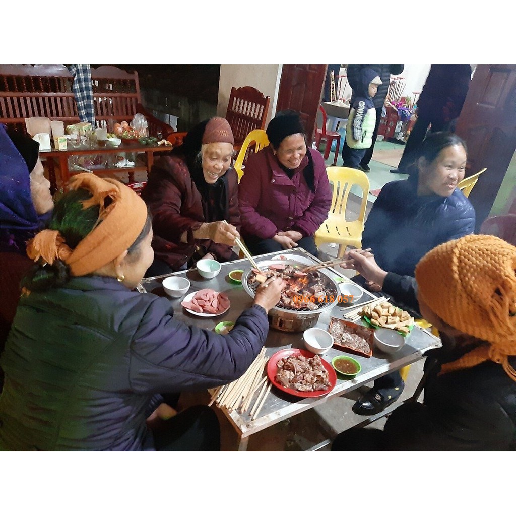 Bếp nướng than hoa DK
