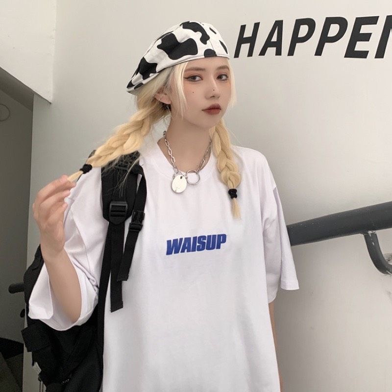 Áo thun tay lỡCó sizeFull màu Unisex Waisup