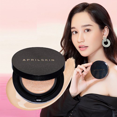 Phấn Nước April Skin Phấn Nước Che Phủ Tốt April Skin Magic Snow Cushion Galaxy Edition SPF50+/PA+++ 15g