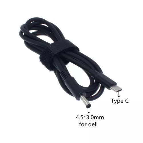 Dây cáp sạc PD 100W USB Type C sang DC DC 4.5x3.0mm / 4.5*3.0mm chuyên dụng cho laptop Dell HP