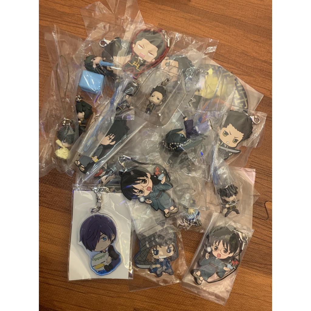 Tổng hợp goods móc chìa khóa đồ chơi Gintama gashapon chính hãng Nhật Bản