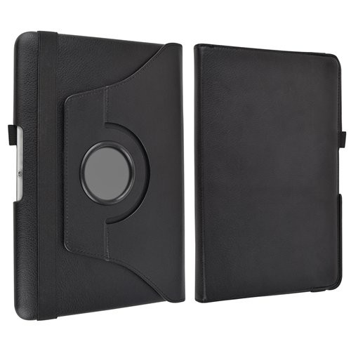 Bao Da Xoay 360 Độ Màu Đen Cho Máy Tính Bảng Samsung Galaxy Tab 2 P5100 / P5110 | BigBuy360 - bigbuy360.vn