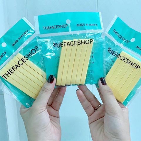 BÔNG NỞ RỬA MẶT 6 MIẾNG HÀN QUỐC - Amora Skinlab | BigBuy360 - bigbuy360.vn