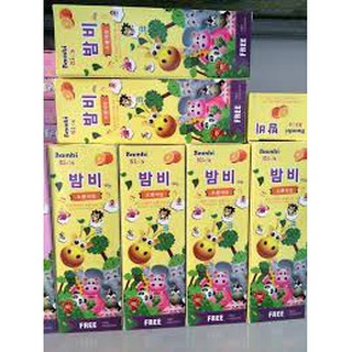 KEM ĐÁNH RĂNG TRẺ EM HÀN QUỐC BAMBI