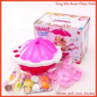 ĐỒ CHƠI XE ĐẨY BÁN KEM CÓ NHẠC