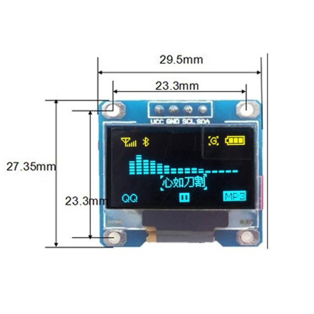 Mô Đun Hiển Thị Màn Hình Oled 0.96 Inch Iic 128x64 I2C | BigBuy360 - bigbuy360.vn