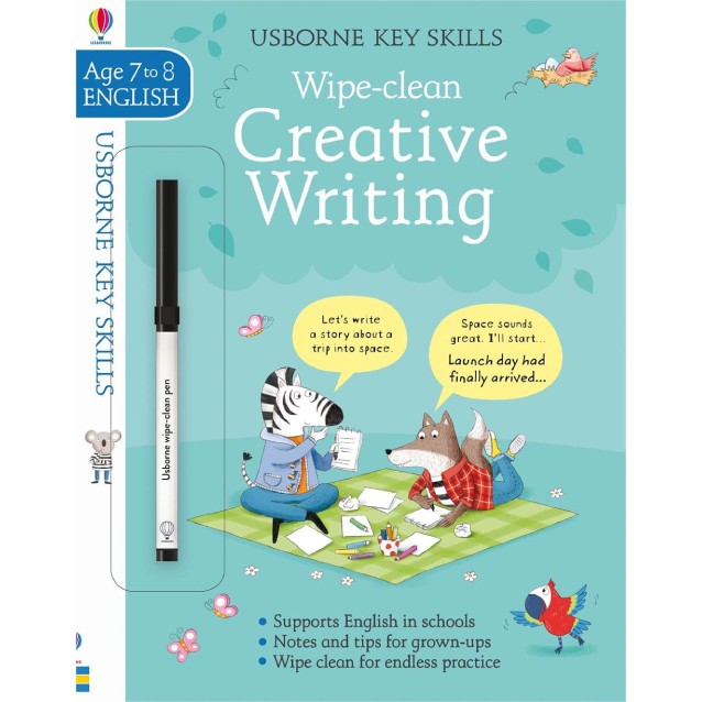 Sách - Anh: Key Skills Wipe-clean Creative Writing 7-8