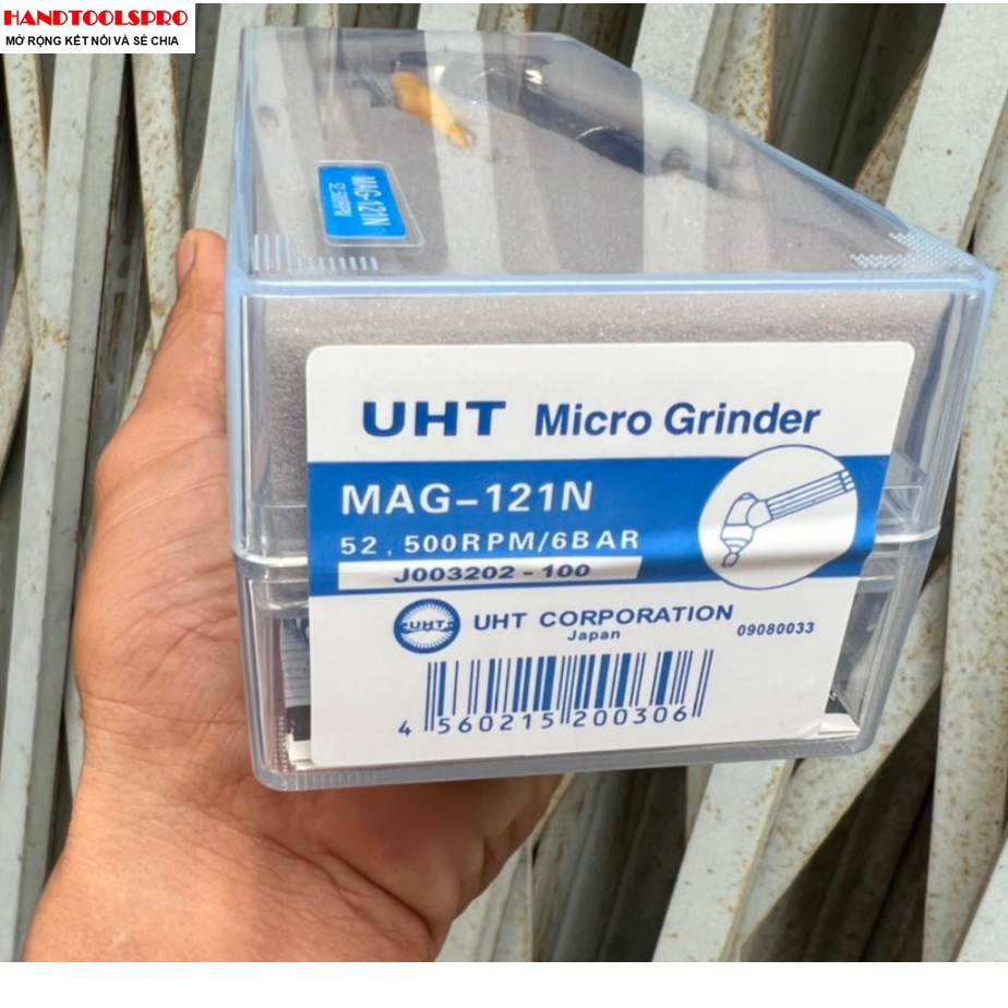 Bộ máy mài hơi cong 120 độ UHT MAG-121N