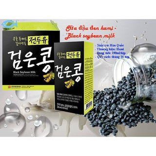 SỮA ĐẬU ĐEN HANMI HÀN QUỐC ( 16 hộp/ thùng )