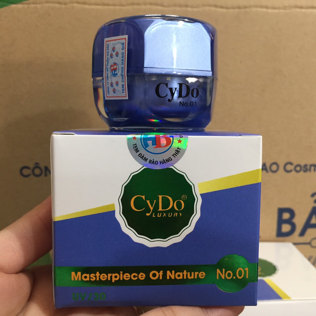 Kem mụn thảo dược CYDO NO1 12g giá in bao bì 198k