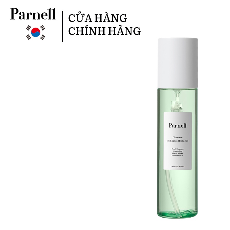 Parnell Xịt khoáng giảm mụn cơ thể Cicamanu 150ml