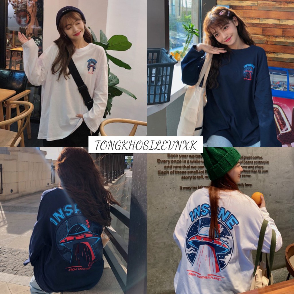 ÁO THUN DÀI TAY FORM RỘNG INSANE THU ĐÔNG