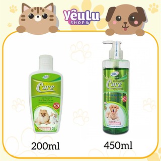 Sữa Tắm Bio Care Diệt Ve Rận, Bọ Chét, Khử Mùi Chó Mèo - YêuLu Shop