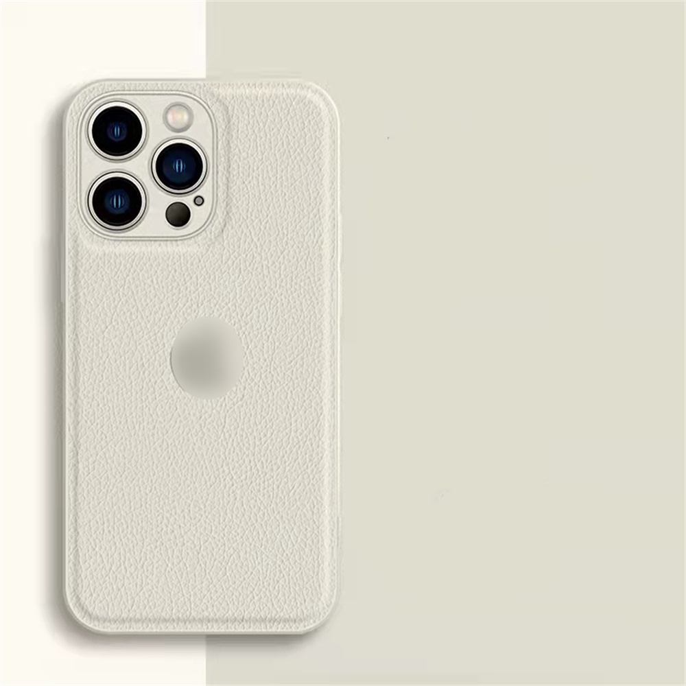 Ốp Điện Thoại Da In Logo Linh Hoạt Chống Sốc Cho iPhone 13 12 11 Pro Max Promax XS Max XR X 7 Plus 8 8Plus