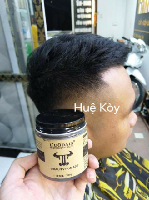 Sáp vuốt tóc LUÔDAIS Pomade 100gam(cứng)