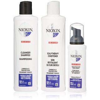 Bộ KIT dầu gội xả và tinh dầu Nioxin chống rụng tóc System 6 300mlx2/100ml