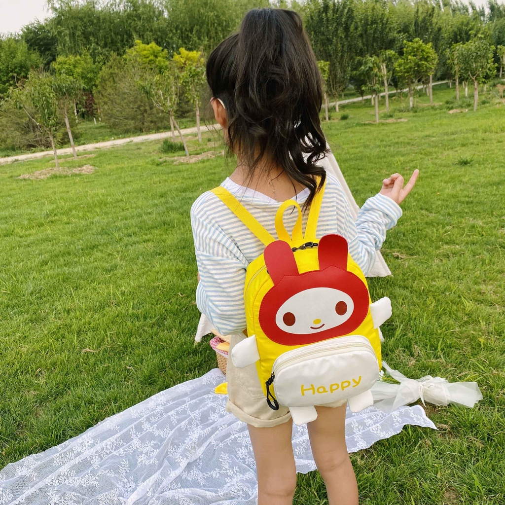 balo cho bé cặp cho bé hinh chú ếch ngộ nghĩnh dễ thương