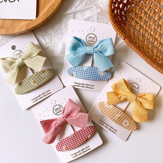 Set kẹp tóc nơ HQ
