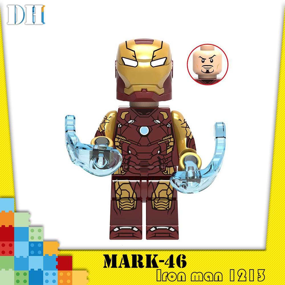 LEGO Mô hình nhân vật người sắt Mark-46 trong phim The Avengers