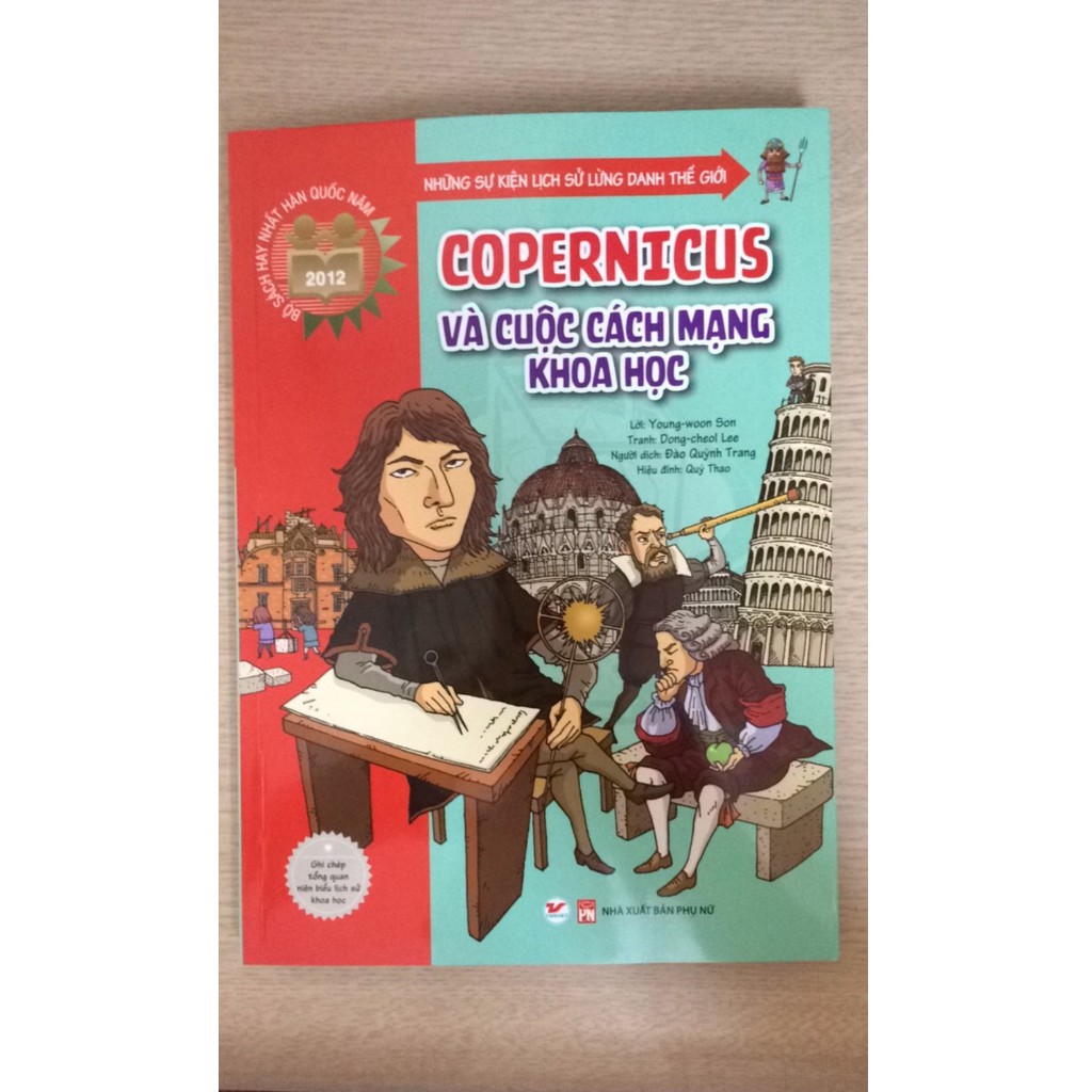 Sách - Những Sự Kiện LS Lừng Danh TG - CoPerNiCus và Cuộc Cách Mạng Khoa Học