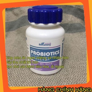 CHÍNH HÃNG- Men tiêu hoá PROBIOTIC cho chó mèo, hỗ trợ đường tiêu hoá, hấp thu dinh dưỡng toàn diện lọ 180v