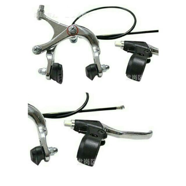 Thắng phụ xe đạp fixgear trước, bộ phanh trước làm từ hợp kim nhôm