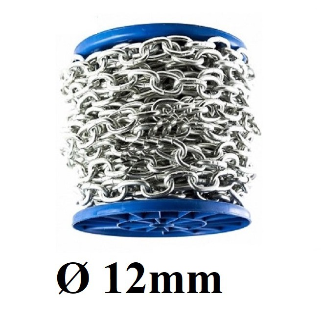 Dây xích sắt mạ kẽm Ø [ 12mm ]
