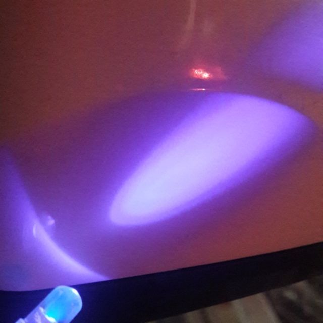 Led 5mm tím uv