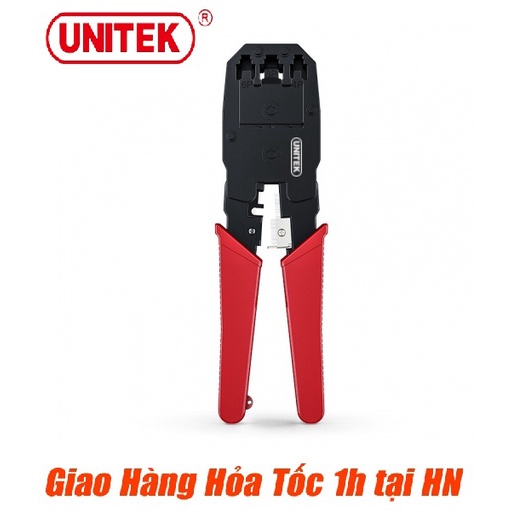 Kìm Bấm Mạng Đa Năng RJ45/RJ11 Unitek OT37RD - Hàng Chính Hãng
