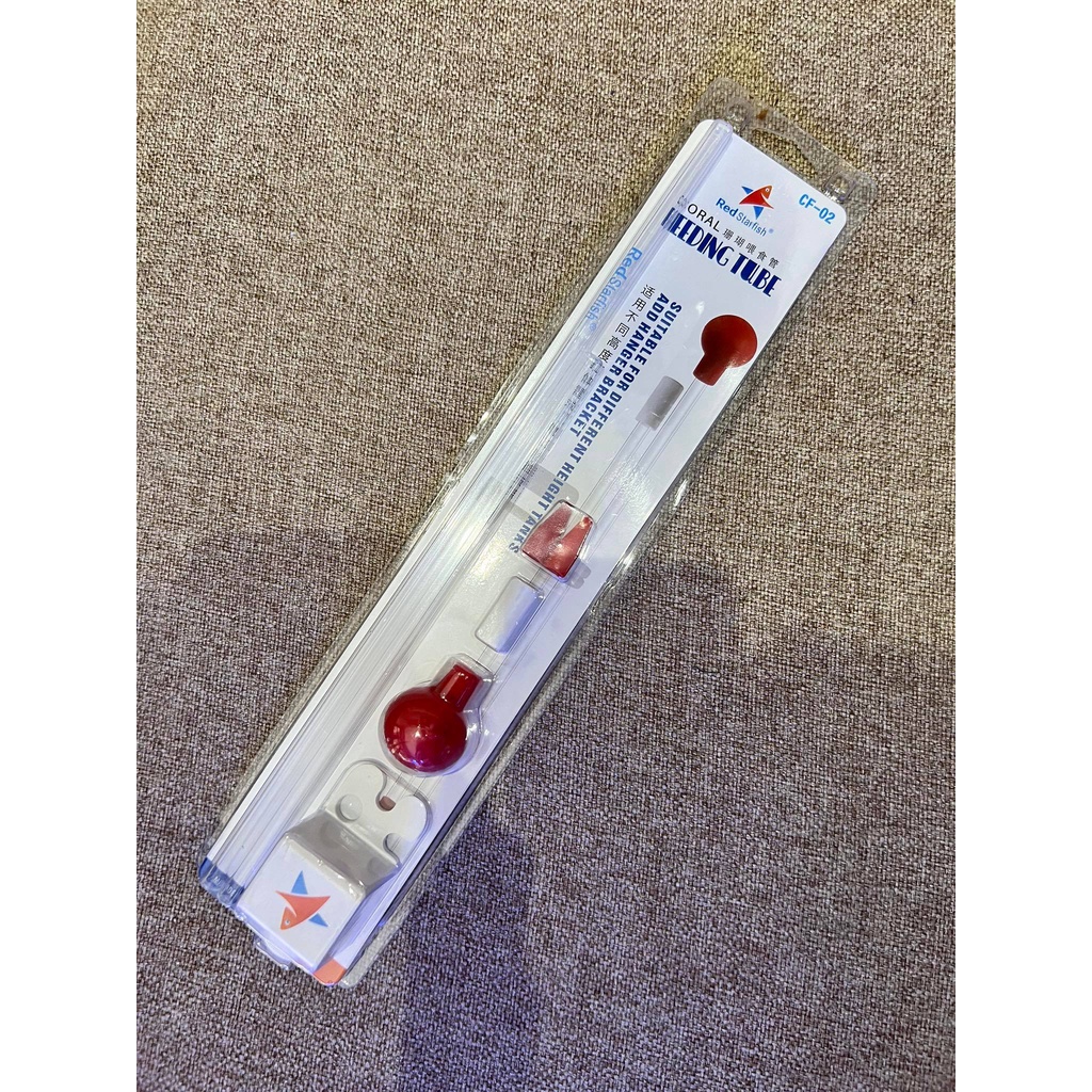 Ống bơm thức ăn cho cá/san hô SPS LPS bằng acrylic 2 kích thước tùy chọn