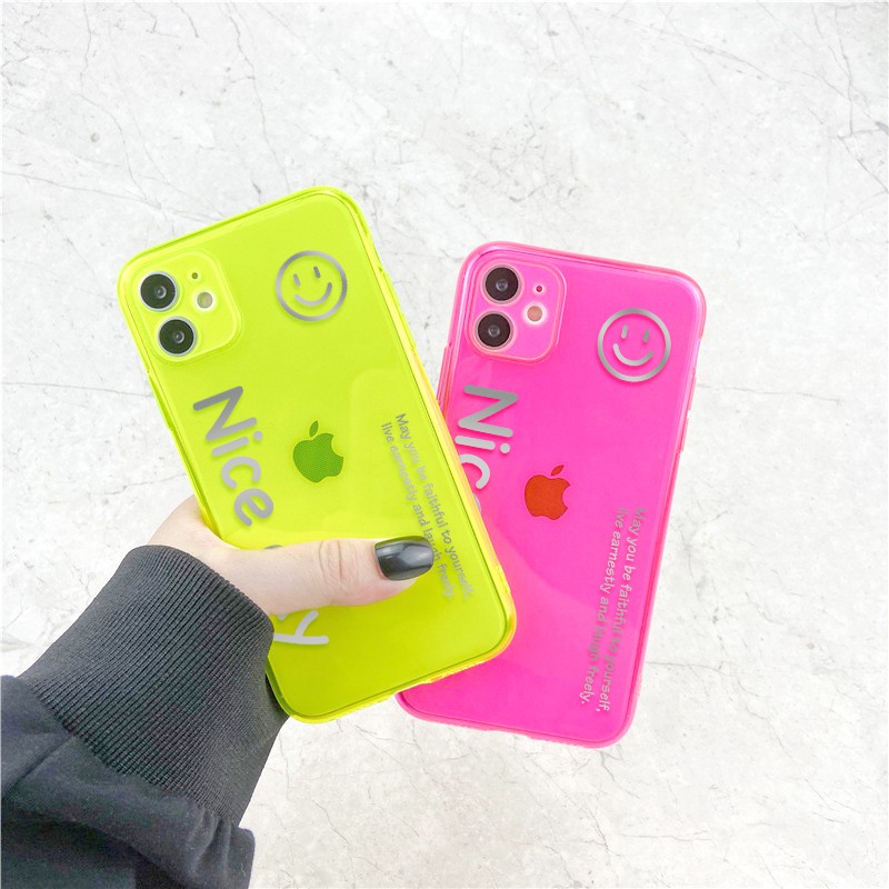 Ốp lưng iphone Laughing neon dẻo mềm 5/5s/6/6plus/6s/6splus/7/7plus/8/8plus/x/xr/xs/11/12/pro/max/plus/promax | BigBuy360 - bigbuy360.vn