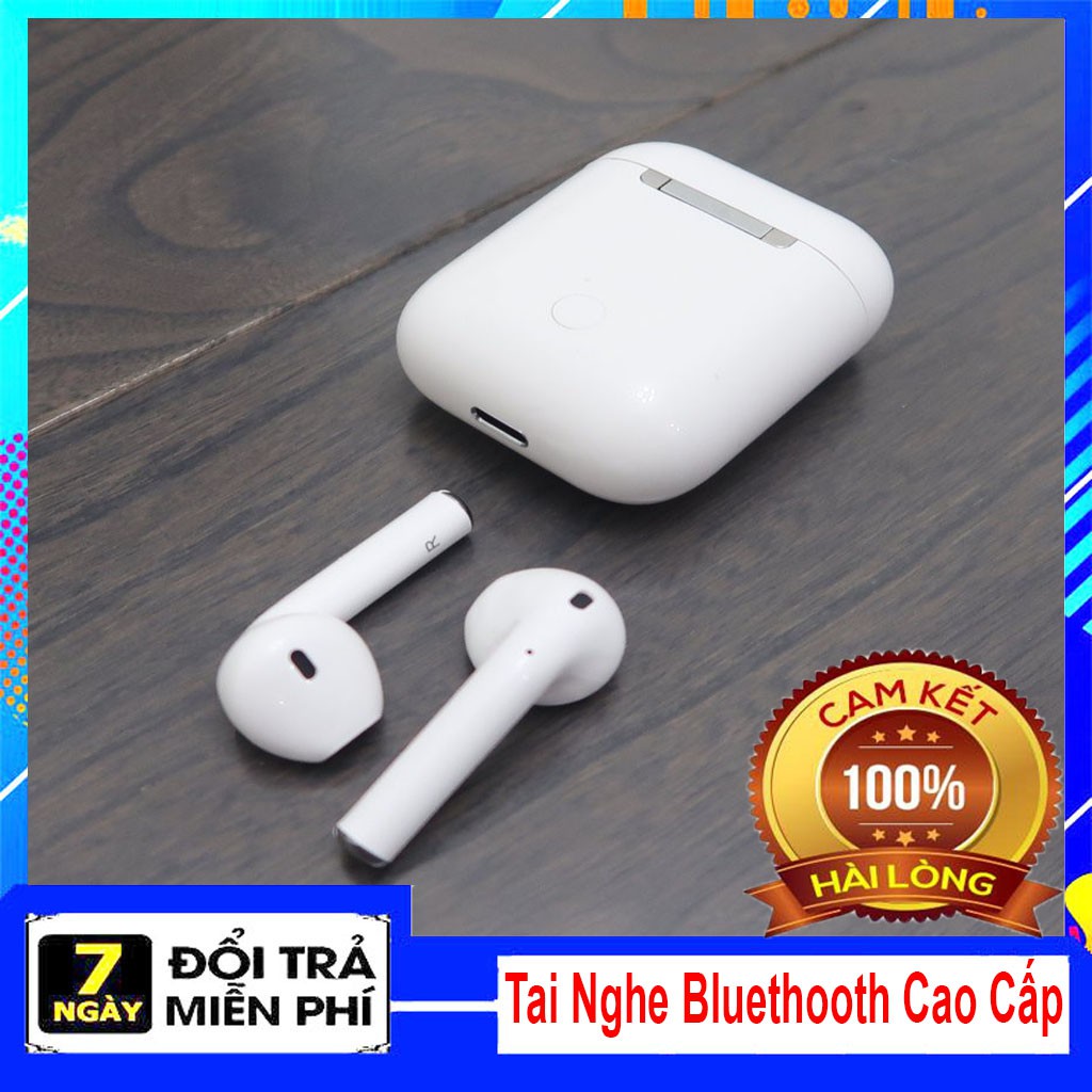 Tai Nghe Bluetooth i12 5.0 Cảm Ứng Cực Nhạy Tăng Chỉnh Âm Lượng 1 Đổi 1 Trong 30 Ngày