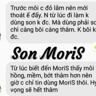 SON DƯỠNG CHÙM NGÂY MORIS HANDMADE