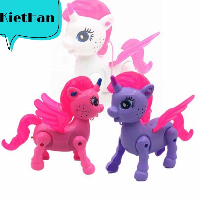 Đồ chơi Pony chạy pin có đèn- Đồ chơi cho bé