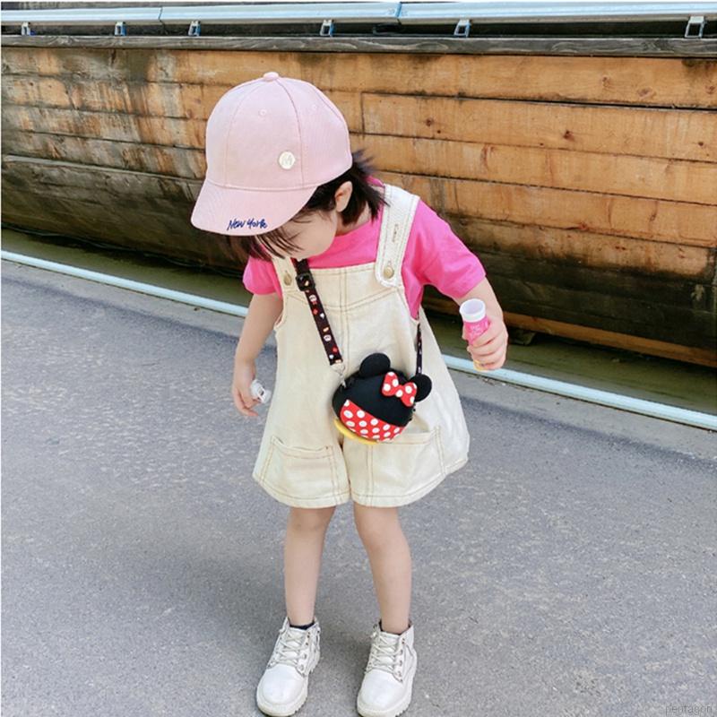 Túi Đeo Chéo Hình Chuột Minnie Dễ Thương Cho Bé Gái
