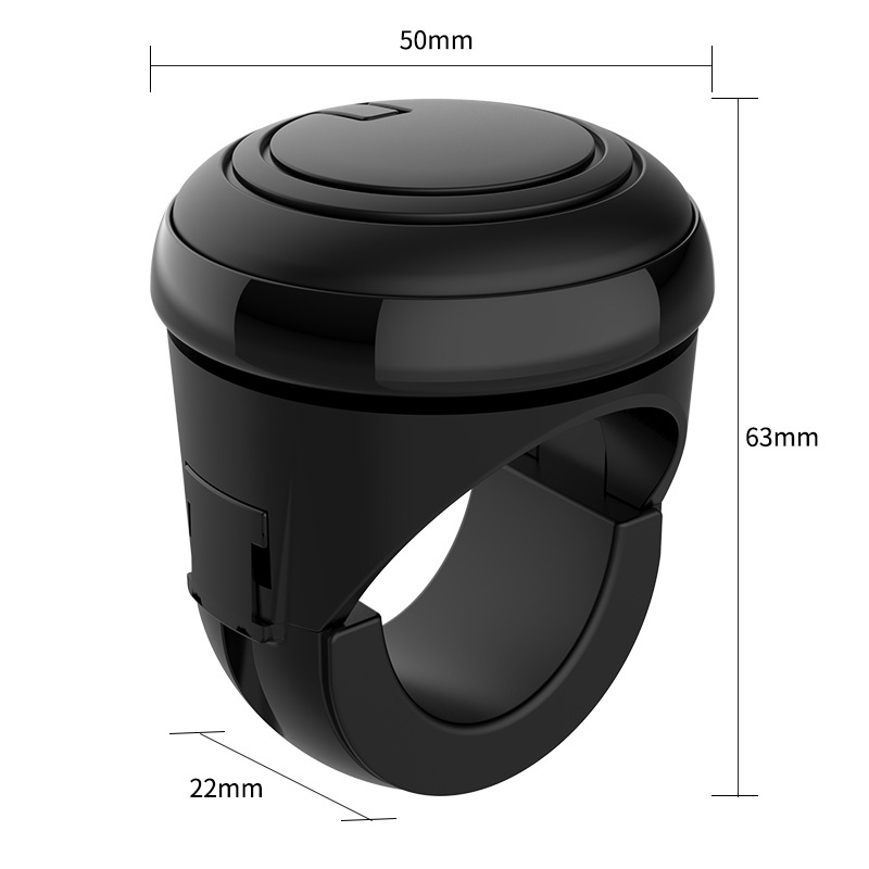 Tay Cầm Lái Xe Hơi EKLEVA Xoay 360 Độ Bằng Kim Loại Tiện Dụng