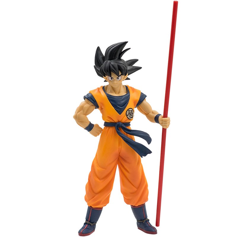 Mô hình songoku cầm gậy hàng đẹp siêu nét