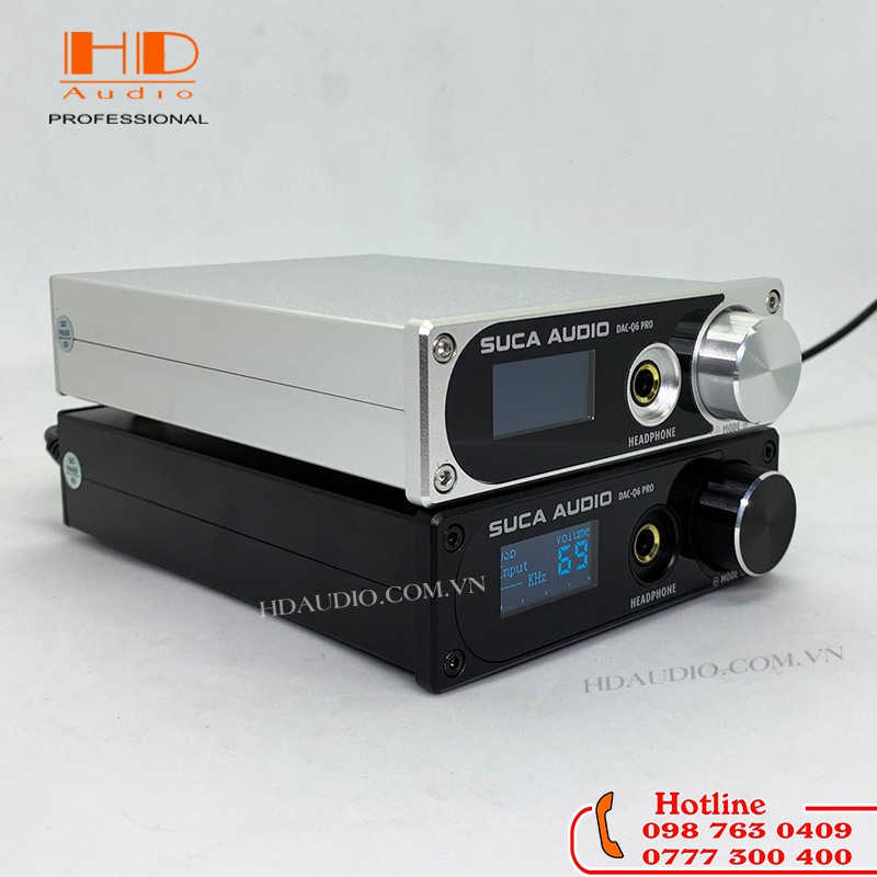 Giải Mã DAC Q6 Pro - Bản Nâng Cấp Mạnh Mẽ Của DAC Q6 Giải Mã 32bit/768Khz -DSD512
