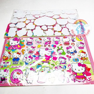Hình Dán Cho Bé 💖𝑭𝑹𝑬𝑬𝑺𝑯𝑰𝑷💖 Sticker Khủng Long - Hello Kitty