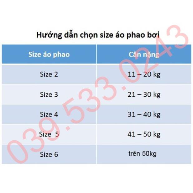 Áo phao bơi người lớn trẻ em đủ số | BigBuy360 - bigbuy360.vn